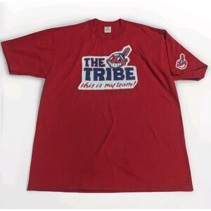 Jerzees Red "The Tribe" Graphic Tee